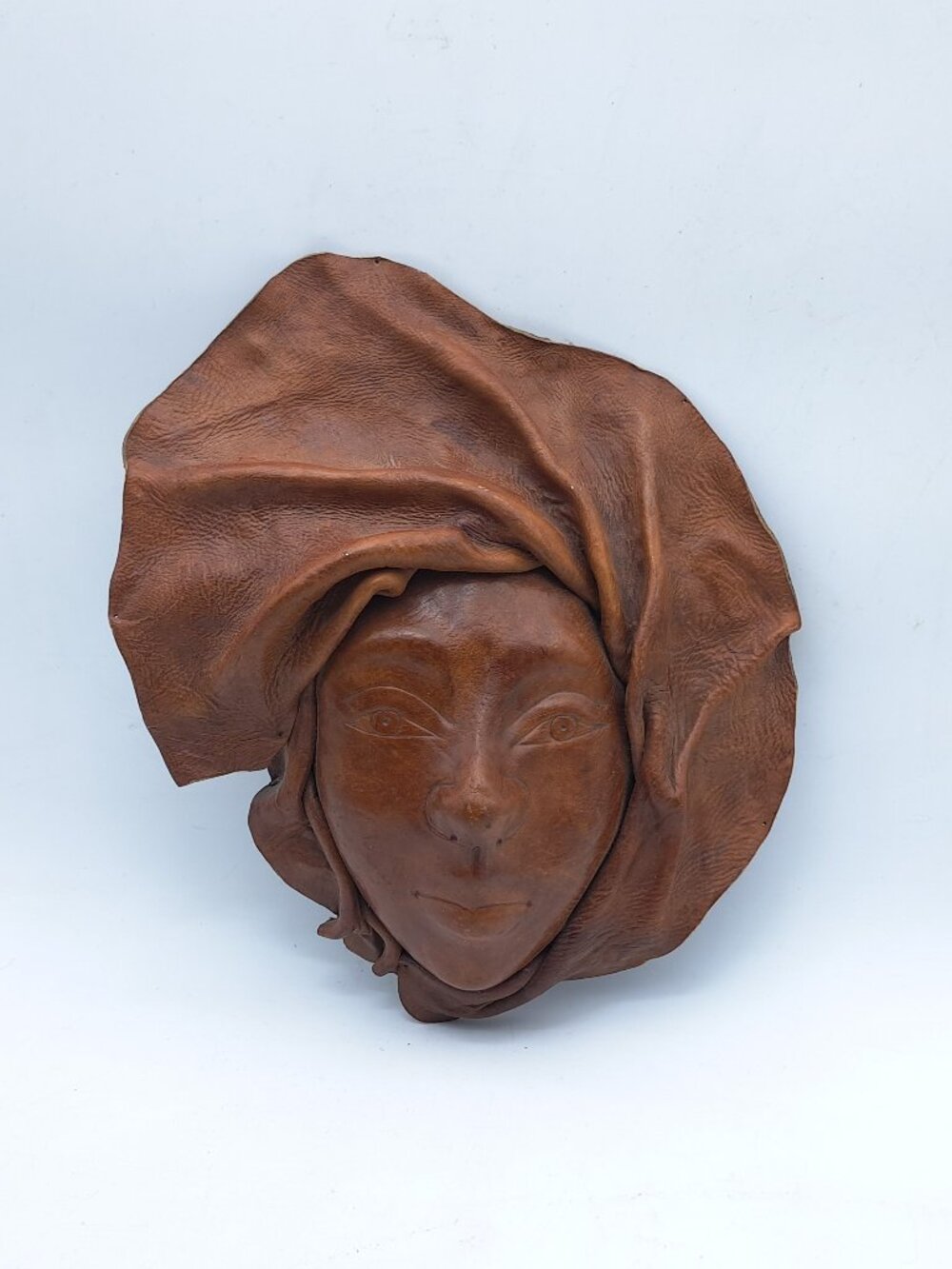 Saharan Leather Wall Mask